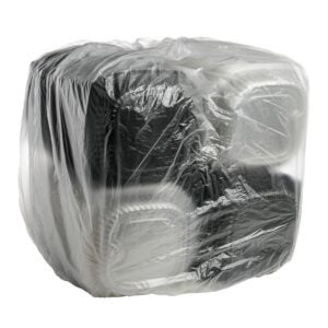 1 Compartment Plastic Containers, 9×9, Hinged, Micro | Packaged