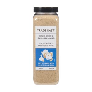 Garlic, Onion, & Swiss Seasoning | Packaged