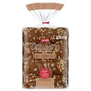 Sweet Steakhouse Rolls | Packaged