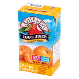 Tangerine Juice Boxes | Packaged