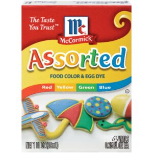 Assorted Food Coloring Kit | Packaged