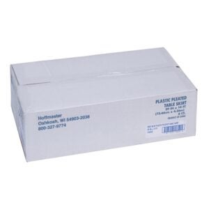 SKIRT TBL PLAS NAV 29″X14′ 6CT | Corrugated Box