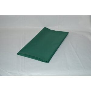 Round Green Plastic Tablecover | Styled