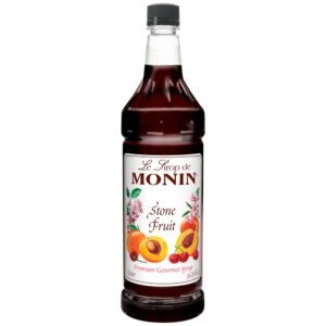BEVERAGE SYRUP STONE FRT 1LTR MONIN | Packaged