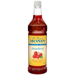 SYRUP STRWB SGR FR PLAS 1LTR | Packaged