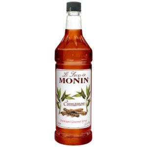SYRUP CINN PLAS 1LTR MONIN | Packaged