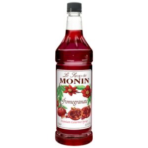 SYRUP POMGRNTE PLAS 1LTR MONIN | Packaged