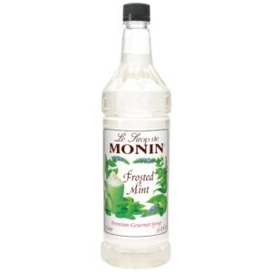 SYRUP FRSTD MNT PLAS 1LTR MONIN | Packaged