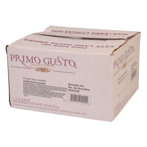 Tri-Color Cheese Tortellini | Corrugated Box