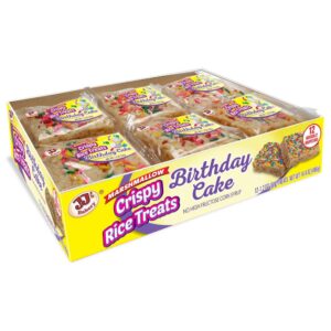 Rice Crispy Treat Birthday | Packaged