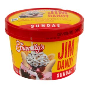 Friendly’s Jim Dandy Sundae Cup | Packaged