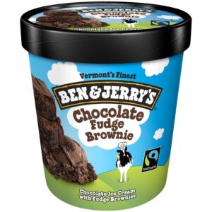 Ben & Jerry’s Chocolate Fudge Brownie Ice Cream | Packaged