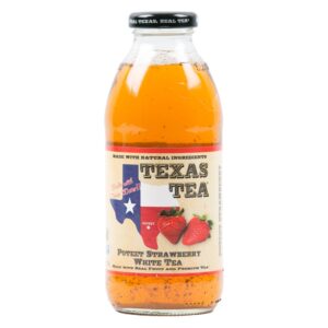 Texas Tea Poteet Strawberry White Tea 16 | Packaged