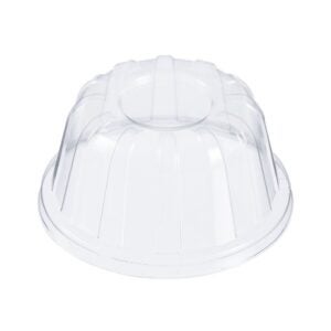 Clear Plastic Hi Dome Lids | Packaged