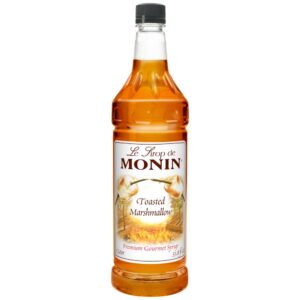 SYRUP TSTD MARSH PLAS 1LTR MONIN | Packaged