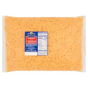 Mild Shredded Cheddar Cheese | Packaged