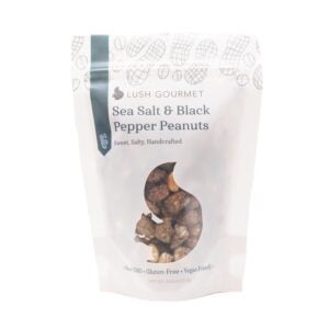 Lush Salt & Pepper Peanuts | Packaged
