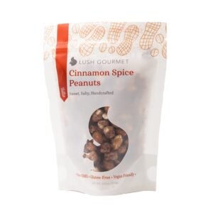Lush Cinnamon Spice Peanuts | Packaged