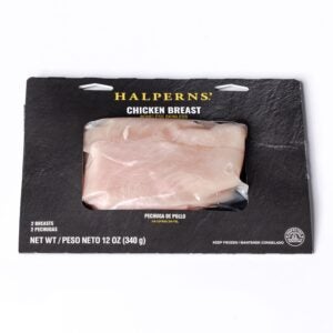 2 – 6 oz. Boneless Un-Marinated Chicken Breasts | Packaged