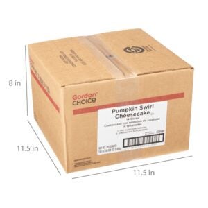CHEESECAKE PUMPK SWIRL 14CUT 2-68Z | Corrugated Box