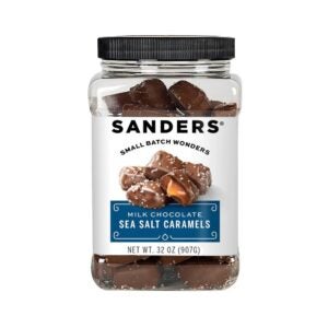 Chocolate Sea Salt Caramels | Packaged