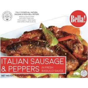 Italian Sausage & Peppers Entree | Packaged