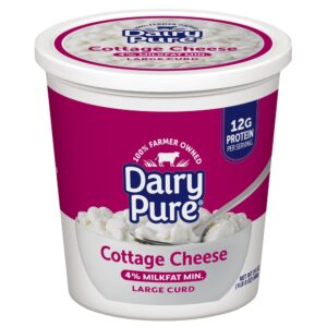DAIRY PURE CHEESE COTTAGE LRG 4% 24Z | Packaged
