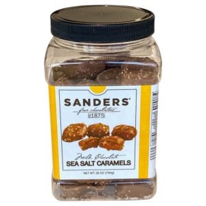 Milk Chocolate Sea Salt Caramels | Packaged