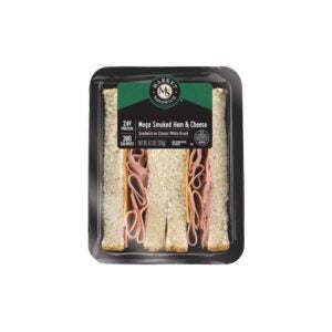 Mega Ham & Cheese Sandwich Wedge 6.3oz | Packaged