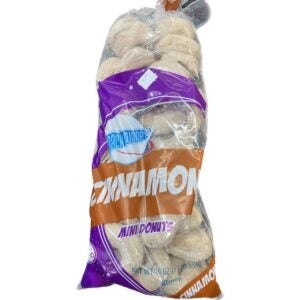 Cinnamon Mini Donuts | Packaged