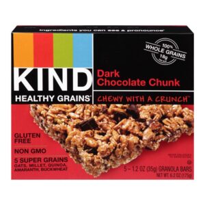 Dark Chocolate Chunk Bars | Packaged