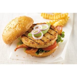 Alaskan Whitefish Burger | Styled