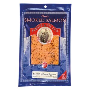 Classic Pepper Smoked Salmon | Packaged