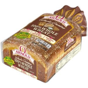 100% Whole Wheat Bread | Packaged