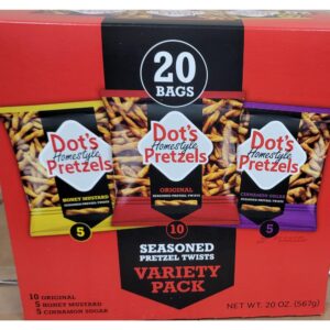DOT’S PRETZEL VAR PK 1Z 20CT | Styled