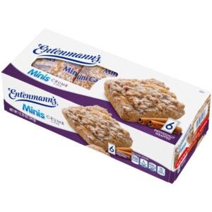 Entenmann’s Minis Crumb Cake | Packaged