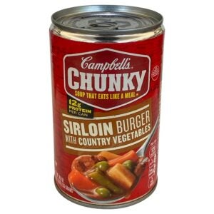 Sirloin Burger with Country Vegetable Soup | Packaged