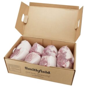 PORK BUTT BNLS 1/4″ TRM 2CT | Packaged