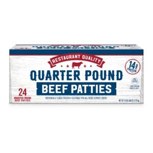 Quarter Pound Beef Patties