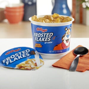 Frosted Flakes Cereal Cups | Styled