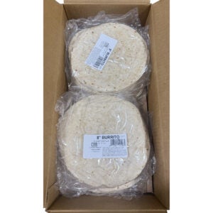 8 Inch Pressed Flour Tortillas | Case