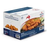 Pilgrims Breaded BI Wing Zings 10lb | Corrugated Box