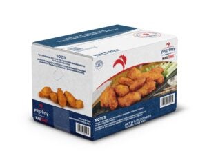 Pilgrims Breaded BI Wing Zings 10lb | Corrugated Box