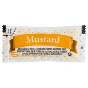 MUSTARD PKT 500-5.5GM PPI | Packaged