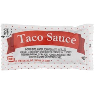 SAUCE TACO PKT 200-9GM PPI | Packaged