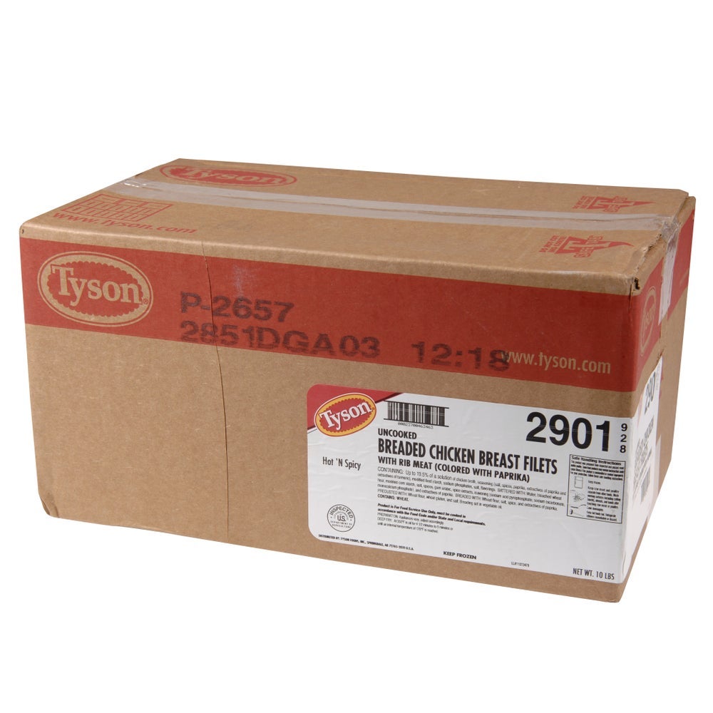 Andy Tyson Petersonページ　モンステラ19 29 Hot 'N Spicy Breaded Boneless Skinless Chicken Breast Fillets