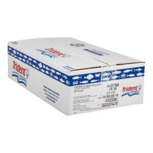 Alaskan Pollock Fillets | Corrugated Box