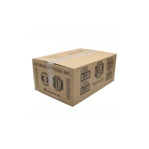 Yellow Corn Tortilla Chips, Raw, Shelf-Stable | Corrugated Box