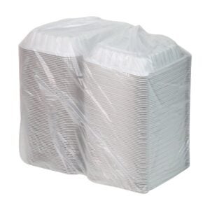 White 1 Compartment Containers | Packaged