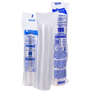 12 Ounce Plastic Parfait Cups with Lid | Packaged